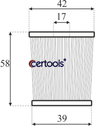 Opravná sada do filtru KME a Certools F-779-A,B