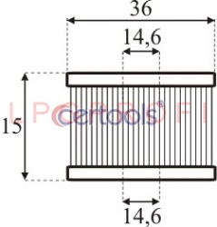 Opravná sada ventilu Landi Renzo filtr+O-kroužky