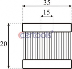Filtr kapalné fáze LPG  do ventilu reduktoru Shark, DT-GAS
