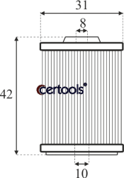 Filtr LPG kapalné fáze do ventilu Valtek 07/92