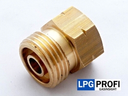 Redukce na plnění lahve W21,8/14” L / G 3/8’’ – L