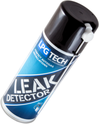 Tester úniku plynu ve spojích - pěnový spray 400ml LPGTECH