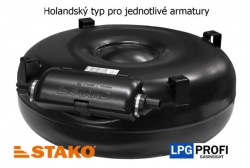 Nádrž LPG toroidní ZTPP650/250/69 externí - holandského typu