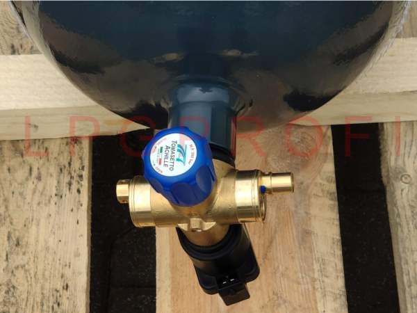 Nádrž CNG typ CNG1 ocelová 320/1245mm+ventil 80L