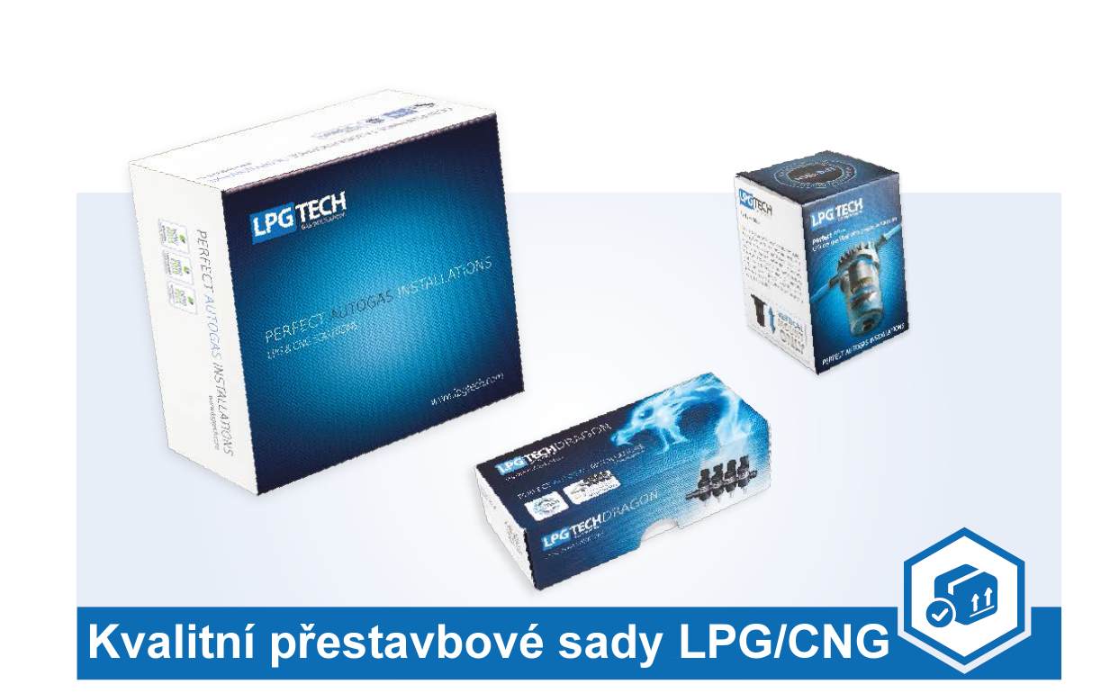 Front kit LPGTECH pro přestavby vozidel na pohon LPG nebo CNG